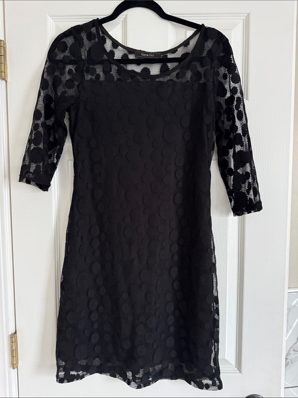 Carrie Allen Textured Midi Dress